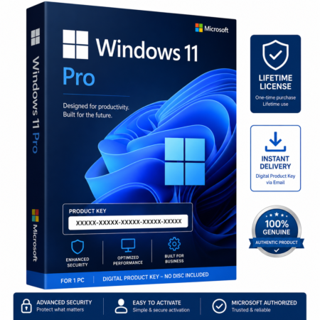Windows 11 Pro Product Key - Lifetime License